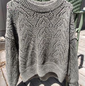 Knit Sweater, Old Navy, M, Green